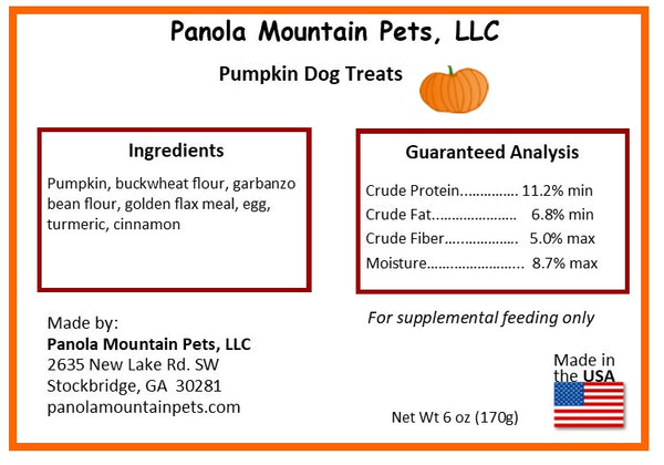 Pumpkin Dog Treats