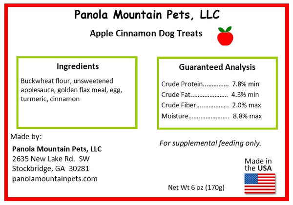 Apple Cinnamon Dog Treats